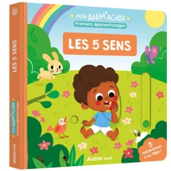 Boek FR Mijn eerste leerlessen "Les 5 sens" 1jaar+