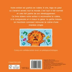Boek FR - Parfois je suis en colère - 3jaar +