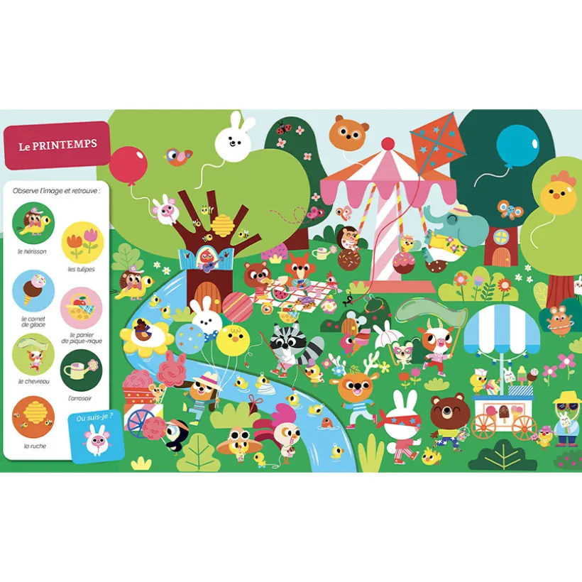 Boek FR Pasen Cherche & Trouve des tout-petits 12m+