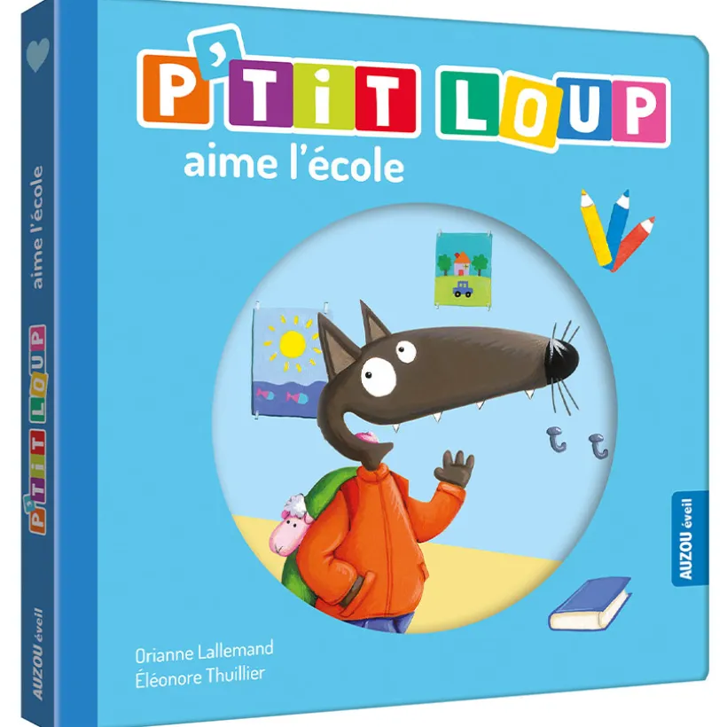 Boek FR P'tit Loup aime l'école 1jaar+