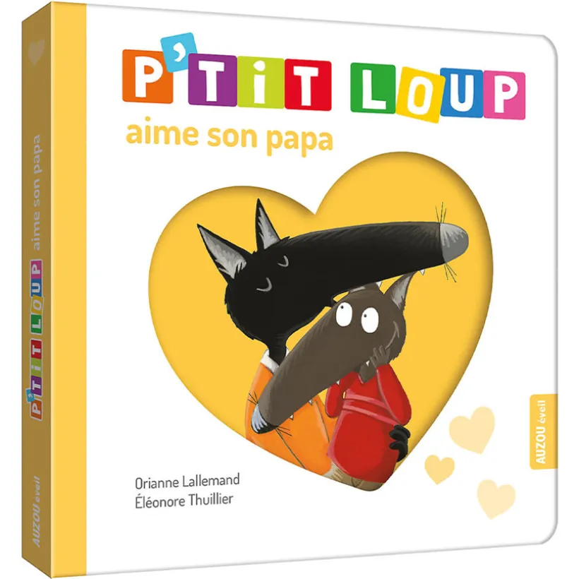 Boek FR P'tit Loup aime son Papa 1jaar+