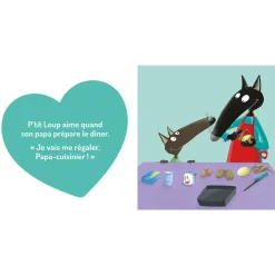 Boek FR P'tit Loup aime son Papa 1jaar+