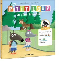 Boek FR P'tit Loup au parc animalier 3jaar+