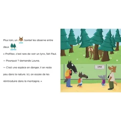 Boek FR P'tit Loup au parc animalier 3jaar+