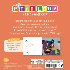 Boek FR P'tit Loup et les emotions 3jaar+