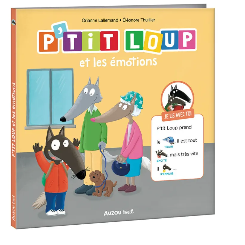 Boek FR P'tit Loup et les emotions 3jaar+
