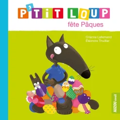 Boek FR P'tit Loup fête Pâques 2jaar+