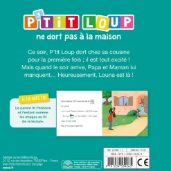 Boek FR P'tit Loup ne dors pas à la maison 3jaar+