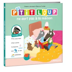 Boek FR P'tit Loup ne dors pas à la maison 3jaar+