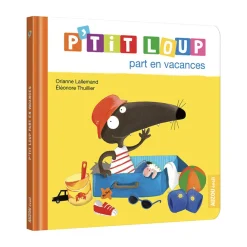 Boek FR P'tit Loup part en vacances 2jaar+