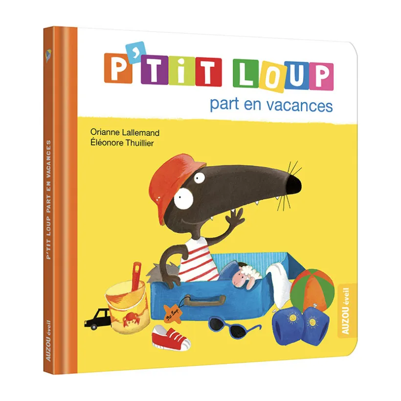 Boek FR P'tit Loup part en vacances 2jaar+