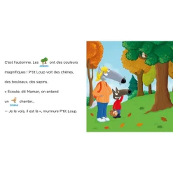 Boek FR P'tit Loup se balade en forêt 3jaar+