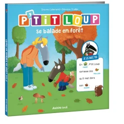 Boek FR P'tit Loup se balade en forêt 3jaar+