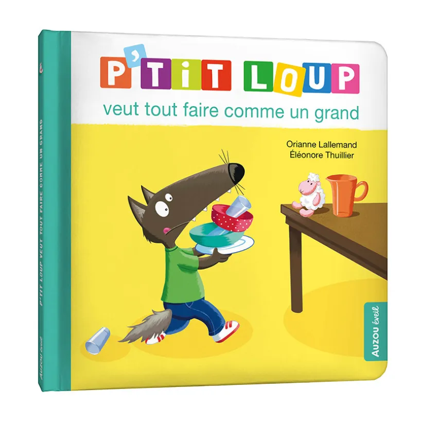 Boek FR P'tit Loup veut tout faire comme un grand 1jaar+