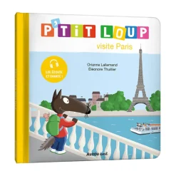 Boek FR P'tit Loup visite Paris 2jaar+