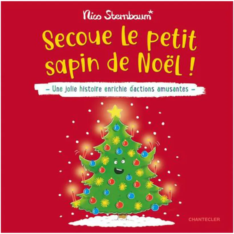 Boek FR Secoue le petit sapin de Noël +3J