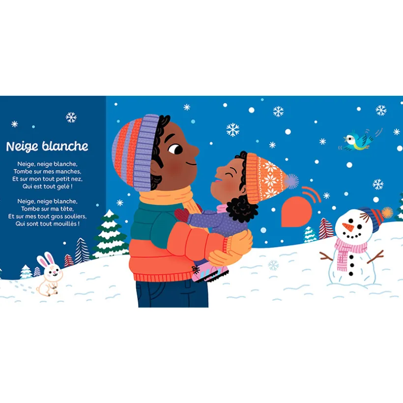Boek FR soundboek "Mes comptines pour faire dodo" 1jaar+