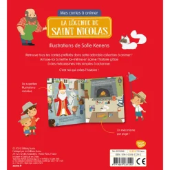 Boek FR Verhaal te animeren "La légende de Saint-Nicolas" 2jaar+