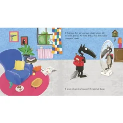 Boekje FR - Le loup qui voulait aller à l'école - 3jr+