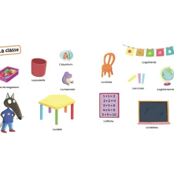 Boekje FR P'tit Loup - Mes 100 mots de l'école - 2jr+