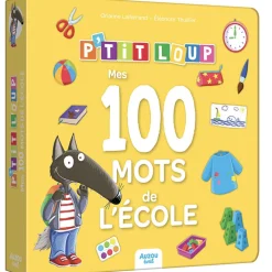 Boekje FR P'tit Loup - Mes 100 mots de l'école - 2jr+