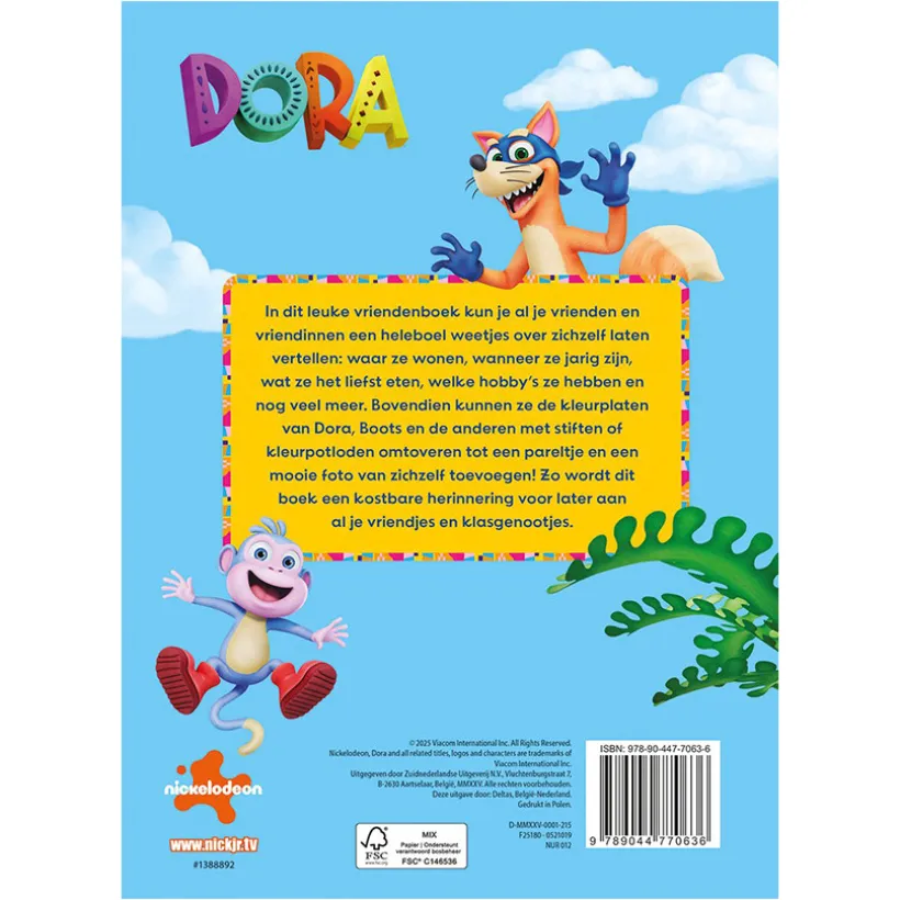 Boek NL Dora vriendenboek