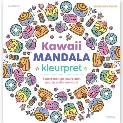 Boek NL Kawaii mandala kleurpret