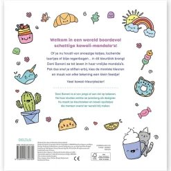 Boek NL Kawaii mandala kleurpret