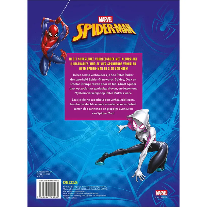 Boek NL Marvel Spider-Man Mijn megacoole verhalenboek +4J