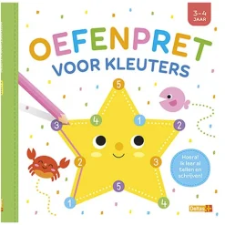 Boek NL Oefenpret voor kleuters Tellen en Schrijven +3J