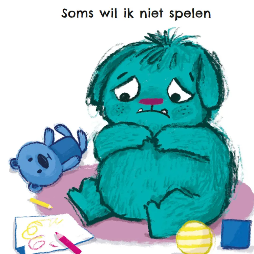Boek - Soms voel ik mij verdrietig - 3jaar+