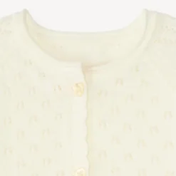 Boléro vestje van gehaakt kant voor babymeisjes