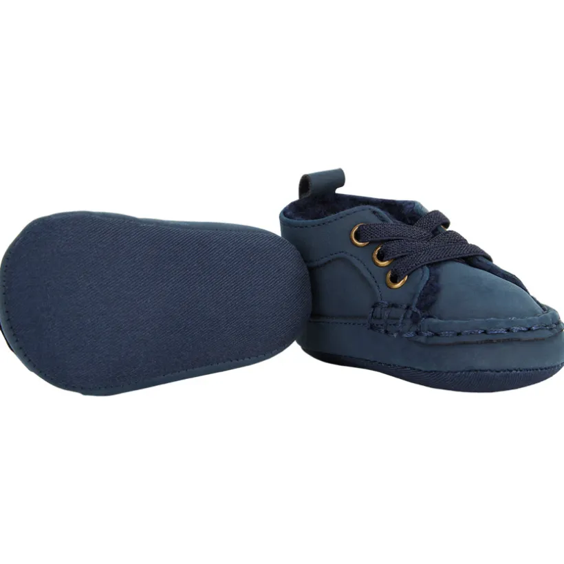 Booties met elastische veters voor baby jongen