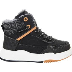 Booties met elastische veters en rits jongens