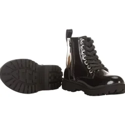 Booties met glanzende pailletten en patch meisjes