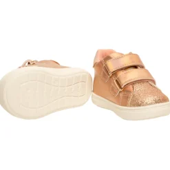 Booties met iriserende pailletten en dubbele velcro meisjes