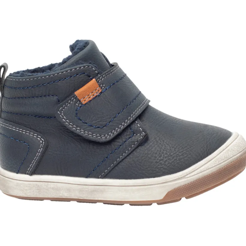 Booties met klittenbandsluiting en warme voering jongens
