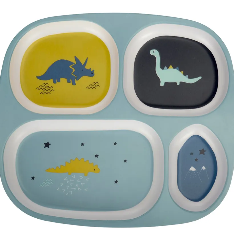 Borden met vakken in melamine - Mijn vrienden de dinosaurussen