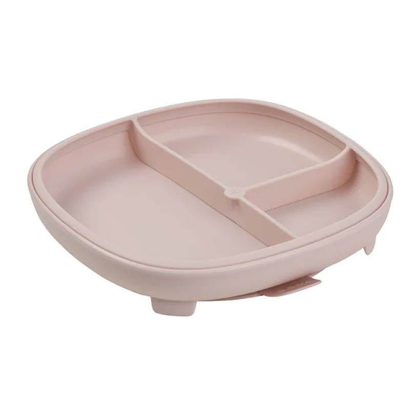Bord met zuignap 2-in-1 Blush
