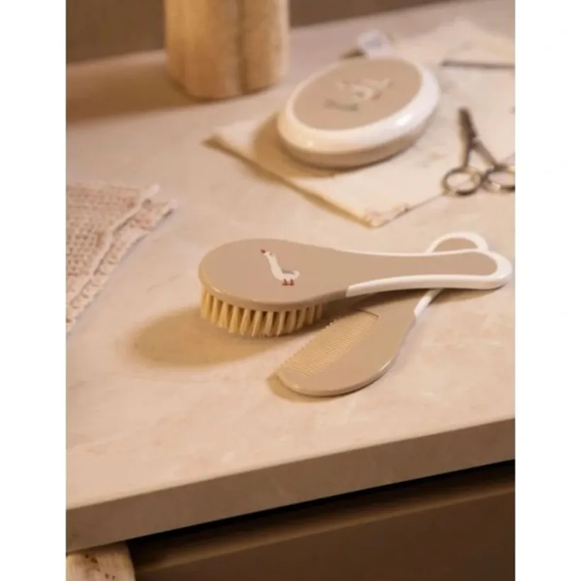 Borstel & Kam Soft Spring Taupe