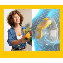 Borstkolf dubblel electrische Freestyle™ Mini Hands-free