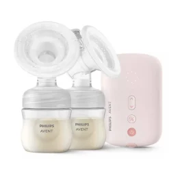 Borstkolf electrisch Dubbel SCF397/31 - Roze