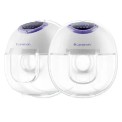 Borstkolf handsfree dubbel Wit