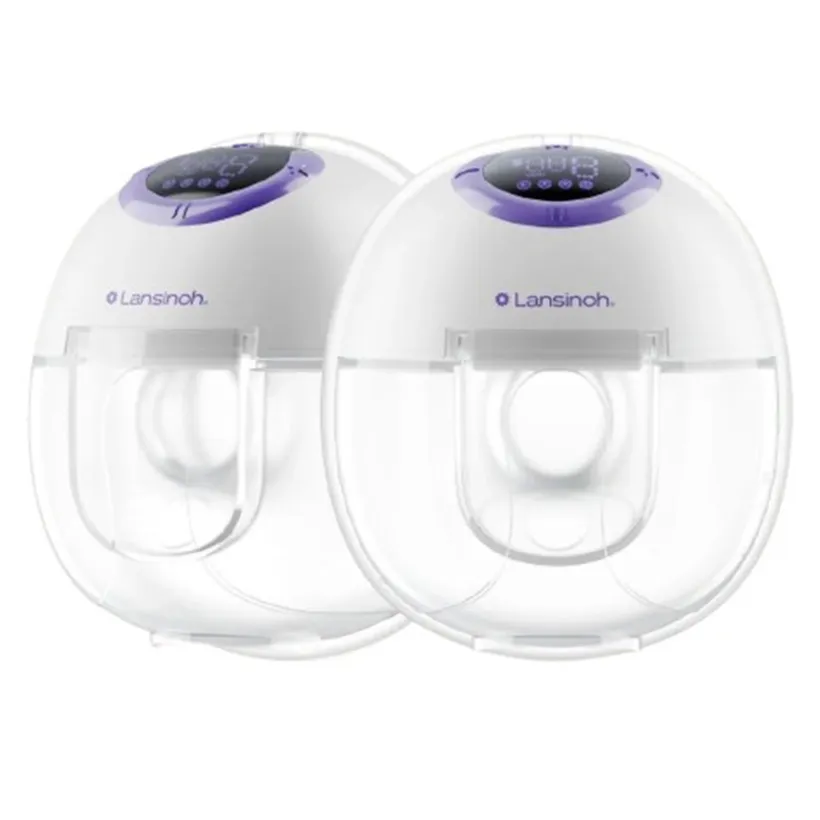 Borstkolf handsfree dubbel Wit