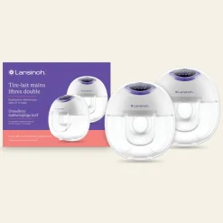 Borstkolf handsfree dubbel Wit