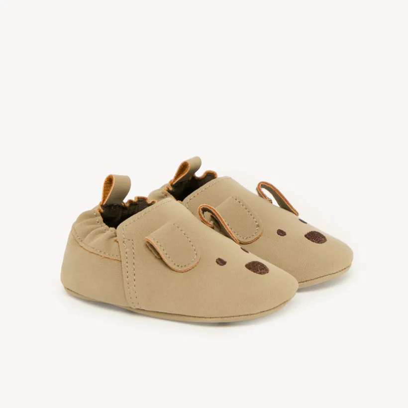 Bottines bébé motif chien