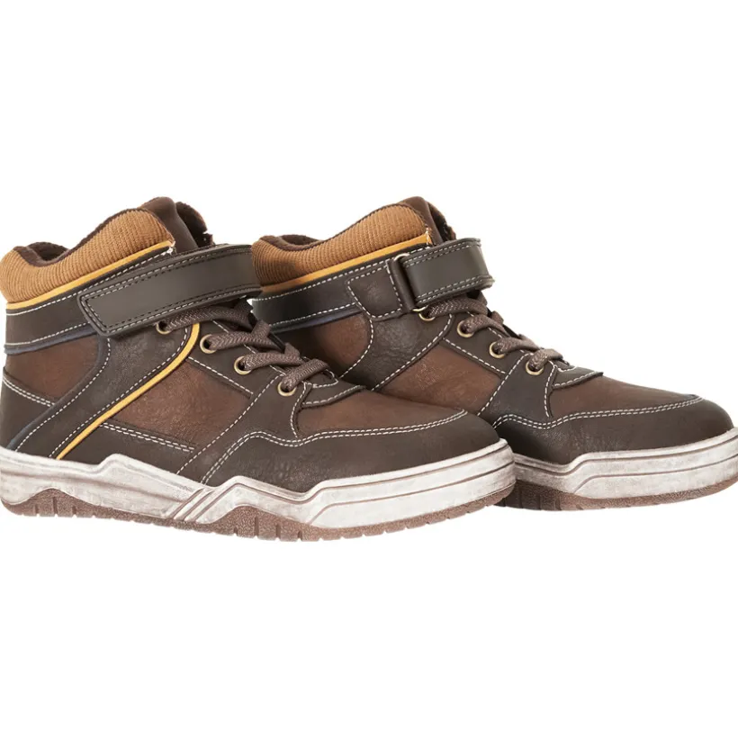 Bottines met velcro en elastieken jongens