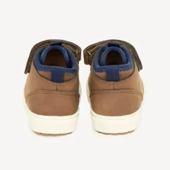 Bottines voor jongens met elastische veters en klittenband