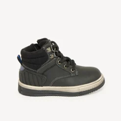 Bottines voor jongens met warme voering, veters en rits.