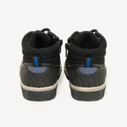 Bottines voor jongens met warme voering, veters en rits.